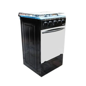 GAZINIERE 4 FEUX NASCO / NOIR /  50x50CM / COUVERTURE VITREE - GARANTIE 03 MOIS