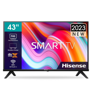 HISENSE TV LED SMART VIDAA 43" - H43A4KS GARANTIE 12 MOIS
