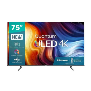 HISENSE TV SMART LED 75'' - VIDAA 4K -YOUTUBE-PRIME VIDEO- H75U7H