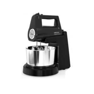 BATTEUR ELECTRIQUE AVEC BOL MIDEA / NOIR-INOX/ 5 VITESSES / 2PCS/CT / 400W/ 220-240V