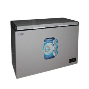 CONGELATEUR HORIZONTAL NASCO / 280LT BRUT / 1 PORTE / 1 PANIER / GRIS AVEC CONTOUR NOIR