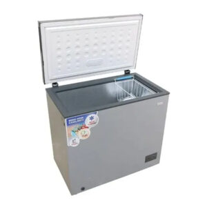 CONGELATEUR HORIZONTAL NASCO / 370LT BRUT / 1 PORTE / 1 PANIER / GRIS AVEC CONTOUR NOIR - GARANTIE 12 MOIS