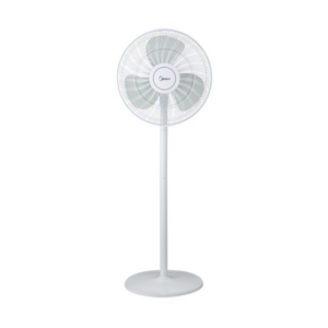 Midea Ventilateur sur Pied - 50W - 230V - VENT_FS40-18C - Blanc - Garantie 2 Mois
