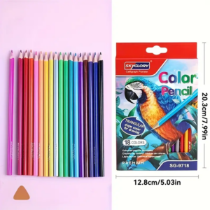 Crayons de couleur 12 pièces