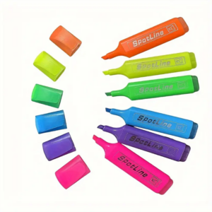 Ensemble de surligneurs vibrants 6 pièces