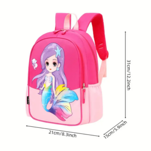 Adorable sac à dos sirène de dessin animé