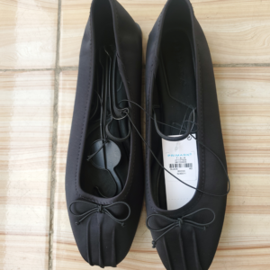 Chaussons-ballerines en suédine